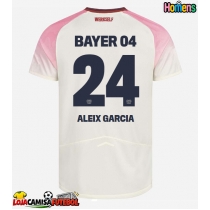 Camisa de Futebol Bayer Leverkusen Aleix Garcia #24 Equipamento Secundário 2025-26 Manga Curta